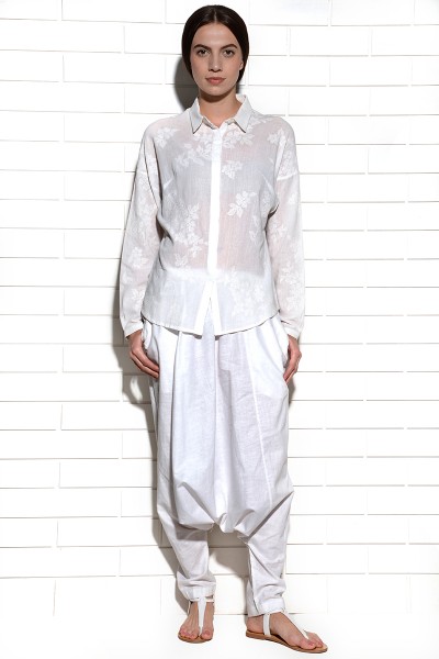 Albayzin Zouave Pants White